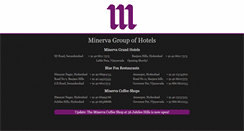 Desktop Screenshot of minervahotels.info